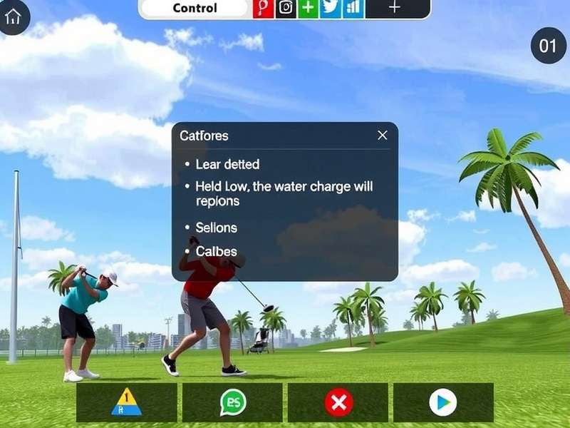 Golf Elite India Game Screenshot